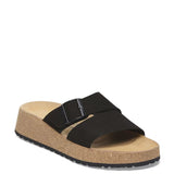 Papillio by Birkenstock Almina Nubuck Sandals for Women in Black