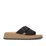 Papillio by Birkenstock Almina Nubuck Sandals for Women in Black