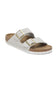 Birkenstock Arizona Nubuck Sandals for Women in Antique White