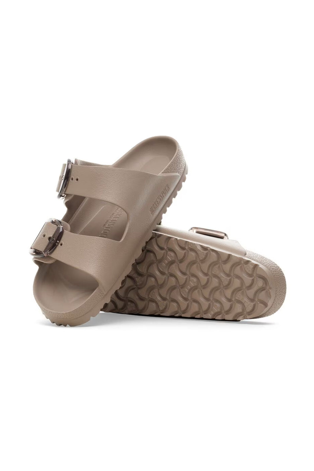 Birkenstock Arizona EVA Big Buckle Sandals in Gray Taupe 