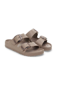 Birkenstock Arizona EVA Big Buckle Sandals in Gray Taupe 