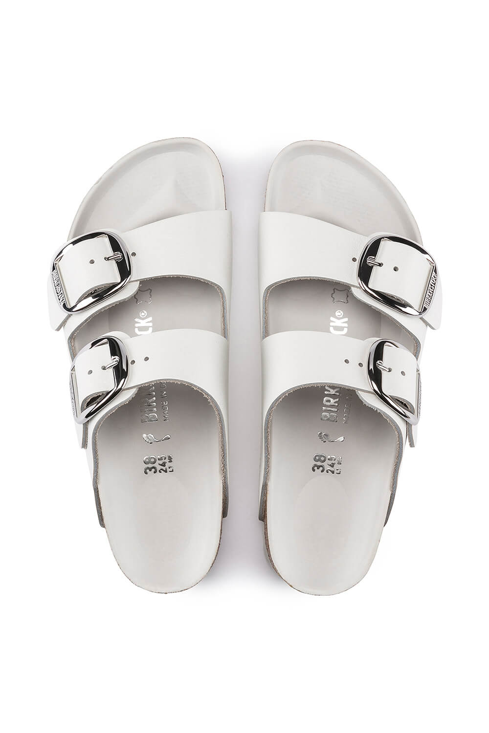 Birkenstock Arizona Big Buckle Sandals for Women in White