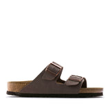 Birkenstock Arizona Birkibuc Sandals for Men in Mocha