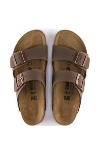 Birkenstock Arizona Birkibuc Sandals for Men in Mocha