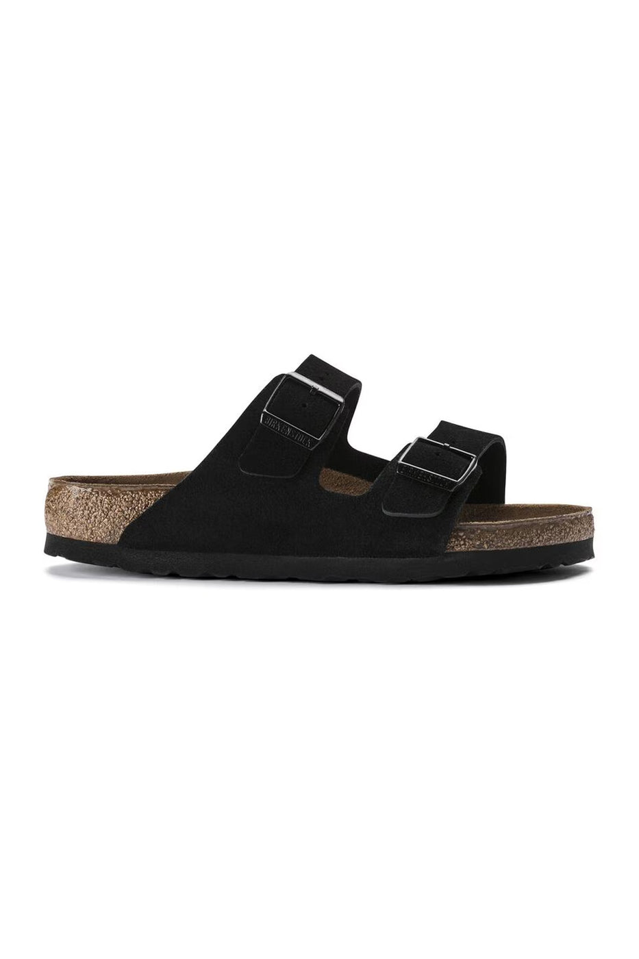 サンダル BIRKENSTOCK Men Sandals 951321 BLACK Black Birkenstock Arizona Suede Sandals for Men in Black | 951321