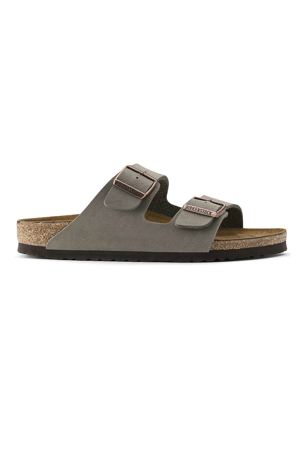Birkenstock Arizona Birkibuc Sandals for Men in Stone