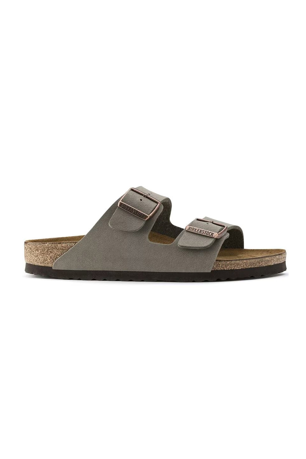 Birkenstock Arizona Birkibuc Sandals for Women in Stone | 151213