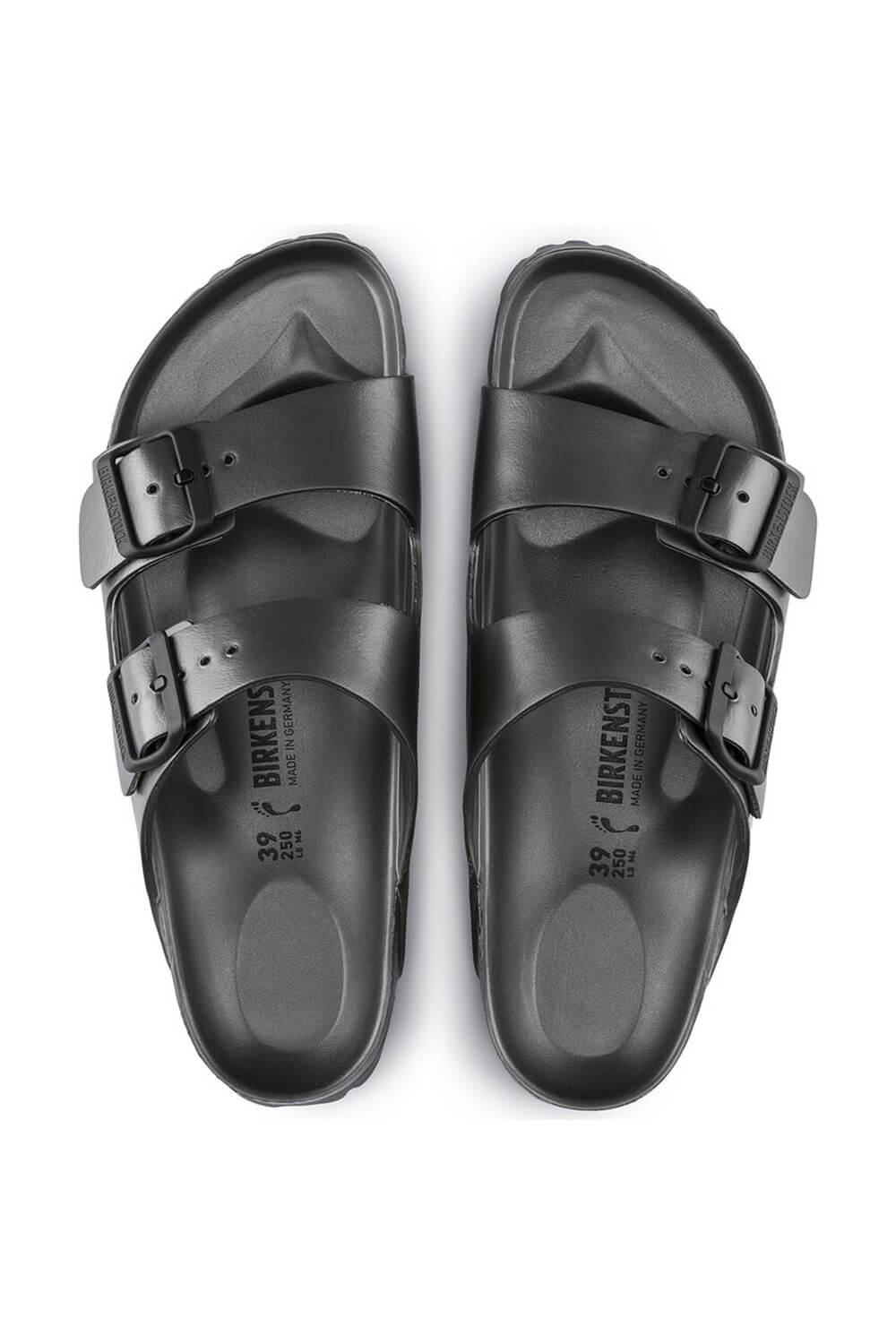 サンダル BIRKENSTOCK Men Sandals 1001497 ANTHRACITE Grey Birkenstock Arizona EVA Sandals for Men in Metallic