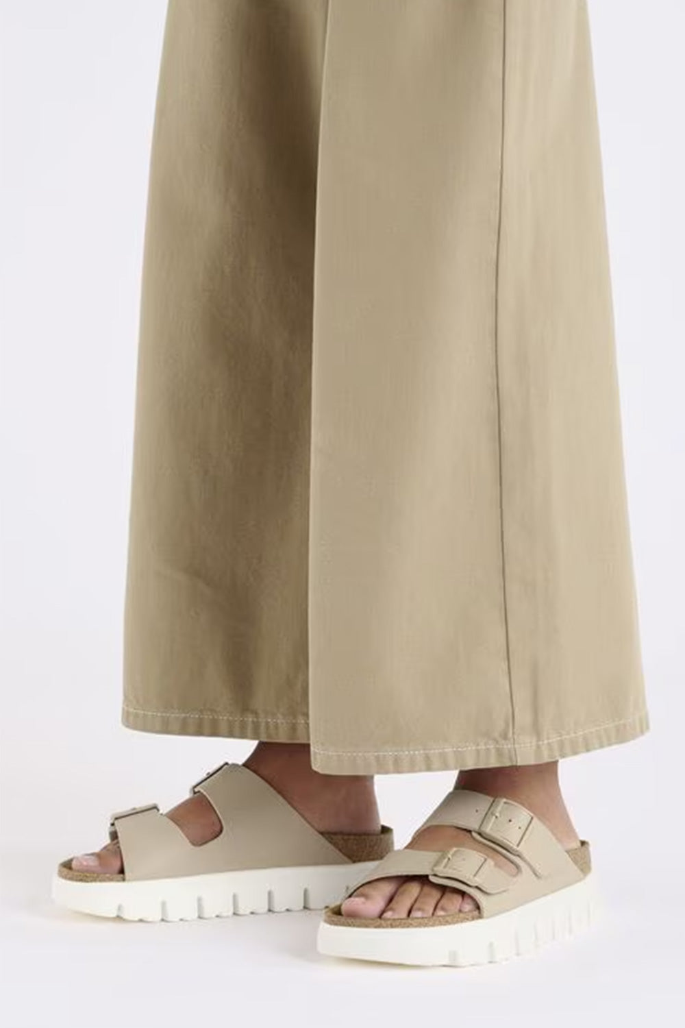 Papillio by Birkenstock Arizona Chunky Birko-Flor Sandals for Women in Sandcastle