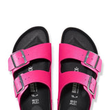 Birkenstock Arizona Vegan Velvet Sandals for Women in Pink 