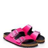 Birkenstock Arizona Vegan Velvet Sandals for Women in Pink 