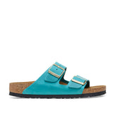 Birkenstock Arizona Oiled Leather Sandals for Women in Biscay Bay