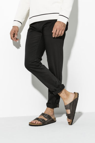 Birkenstock Arizona Soft Footbed Sandals for Men in Iron