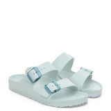 Birkenstock Arizona EVA Stealth Buckle Sandals for Women in Surf Green