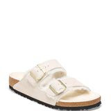 Birkenstock Arizona Shearling Sandals for Women in Antique White 