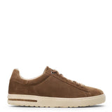 Birkenstock Bend Low Suede Leather Shoes for Men in Dark Tea