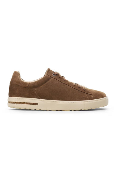 Birkenstock Bend Low Suede Leather Shoes for Men in Dark Tea