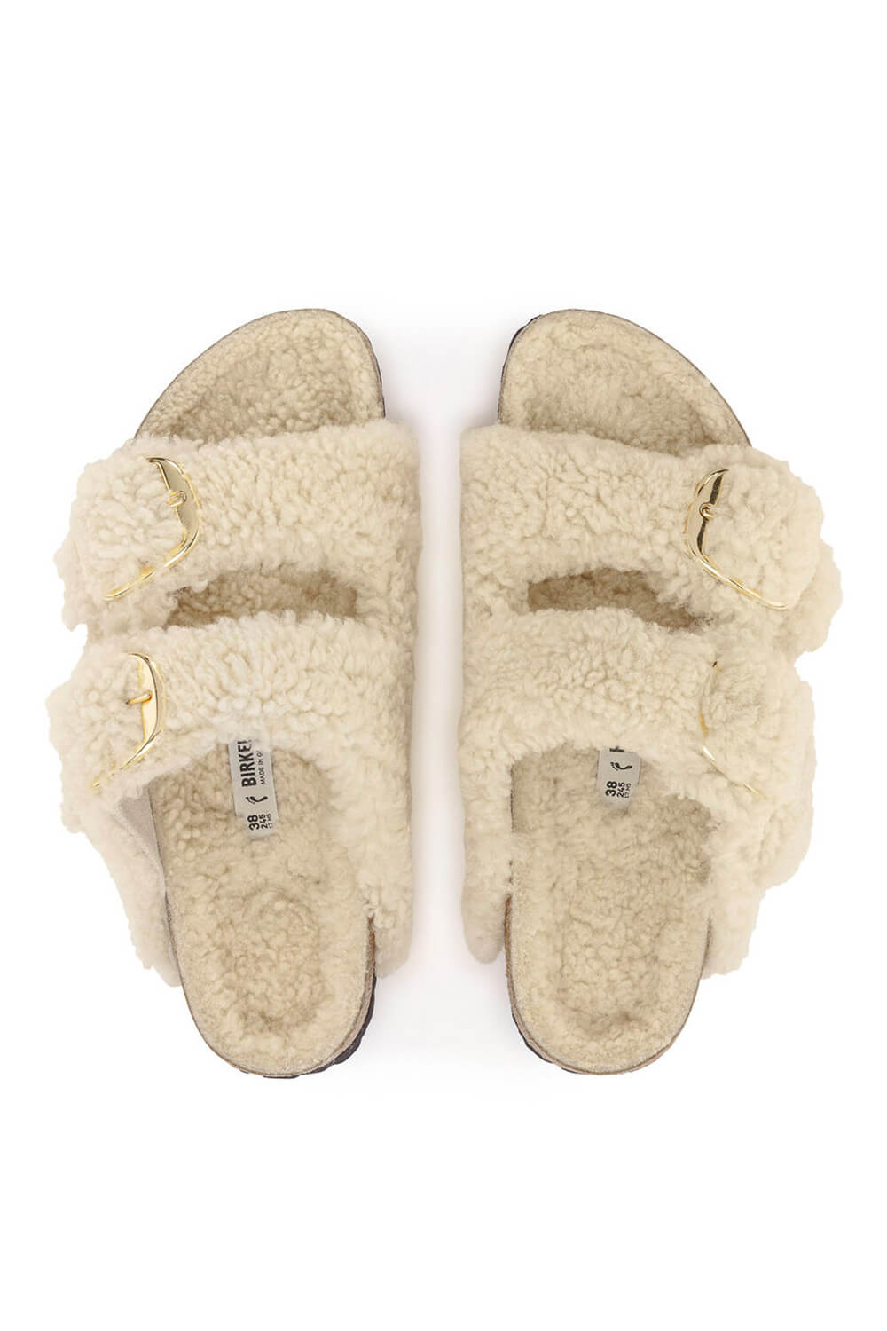 Birkenstock Arizona Big Buckle Shearling Sandal