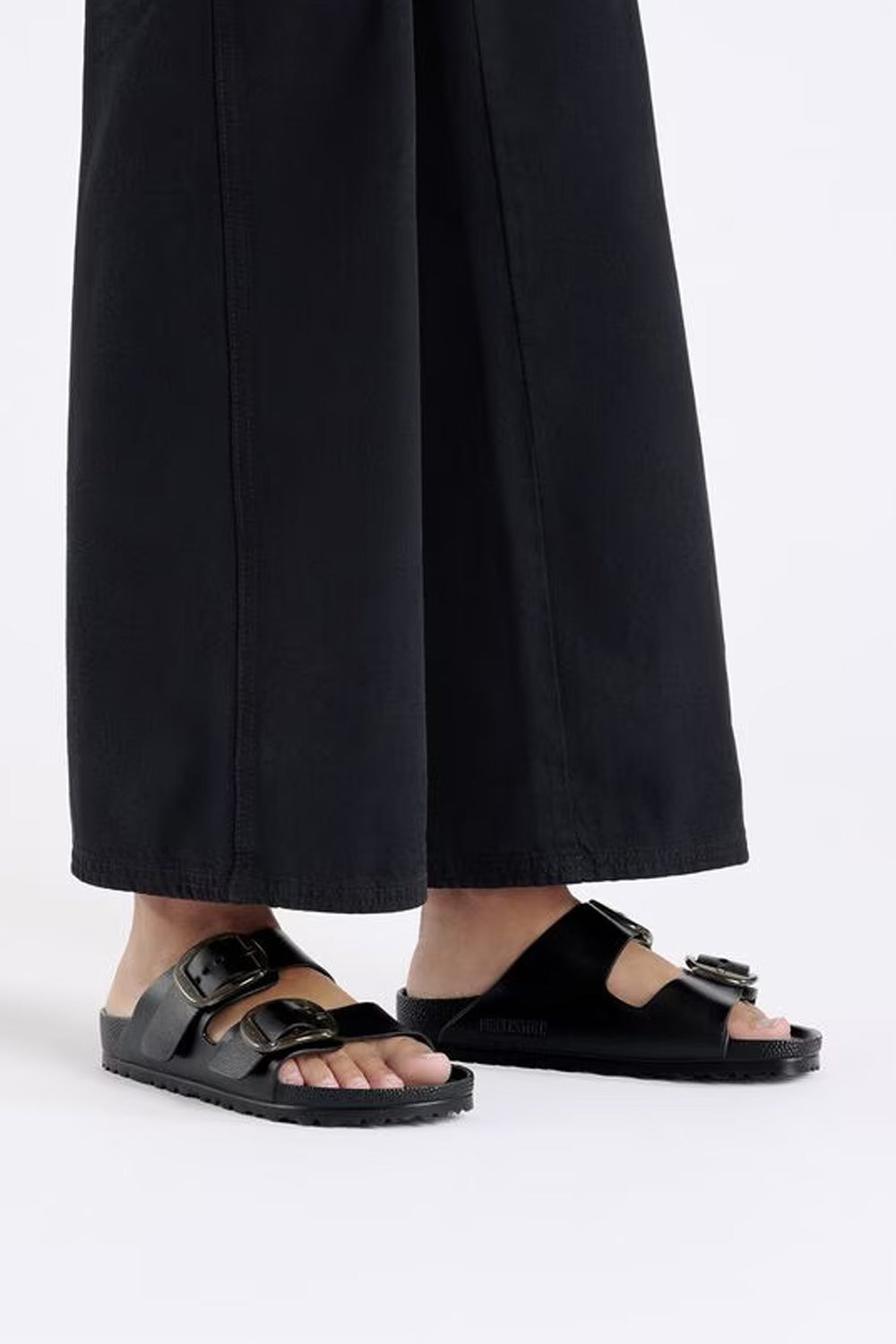 BIRKENSTOCK EVA BIG BUCKLE サンダル ナロー 37 黒 Arizona Big Buckle EVA EVA Black | BIRKENSTOCK
