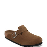Birkenstock Boston Soft Footbed Clogs for Women in Dark Tea