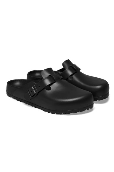 Birkenstock Boston Essentials EVA Clogs for Women in Black | 127103 ...