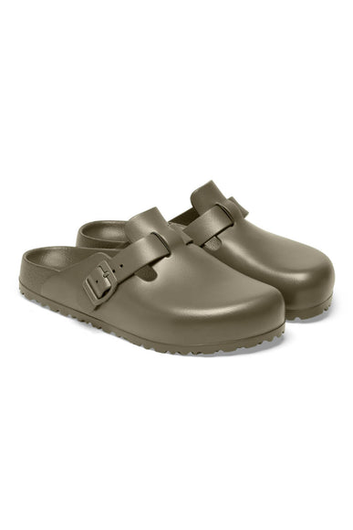 Birkenstock Boston Essentials EVA Clogs for Men in Khaki