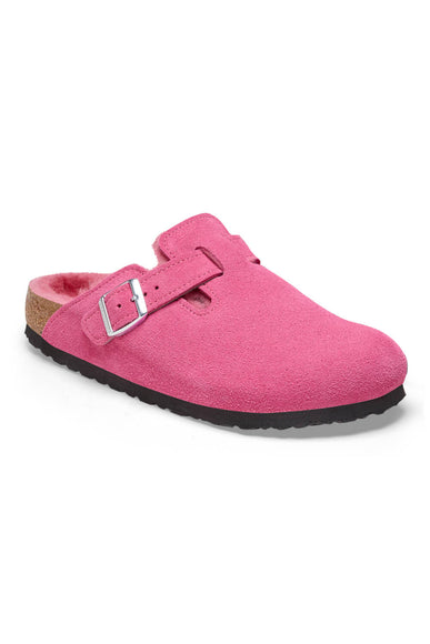 Birkenstock Boston Shearling for Women in Pink 