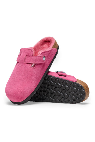 Birkenstock Boston Shearling for Women in Pink 