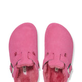 Birkenstock Boston Shearling for Women in Pink 