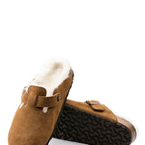 Birkenstock Boston Shearling Clogs for Men in Mink