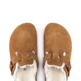 Birkenstock Boston Shearling Clogs for Men in Mink