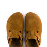 Birkenstock Boston Soft Footbed Clogs for Women in Mink