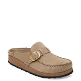 Birkenstock Buckley Oiled Leather Mules for Women in Tobacco Brown