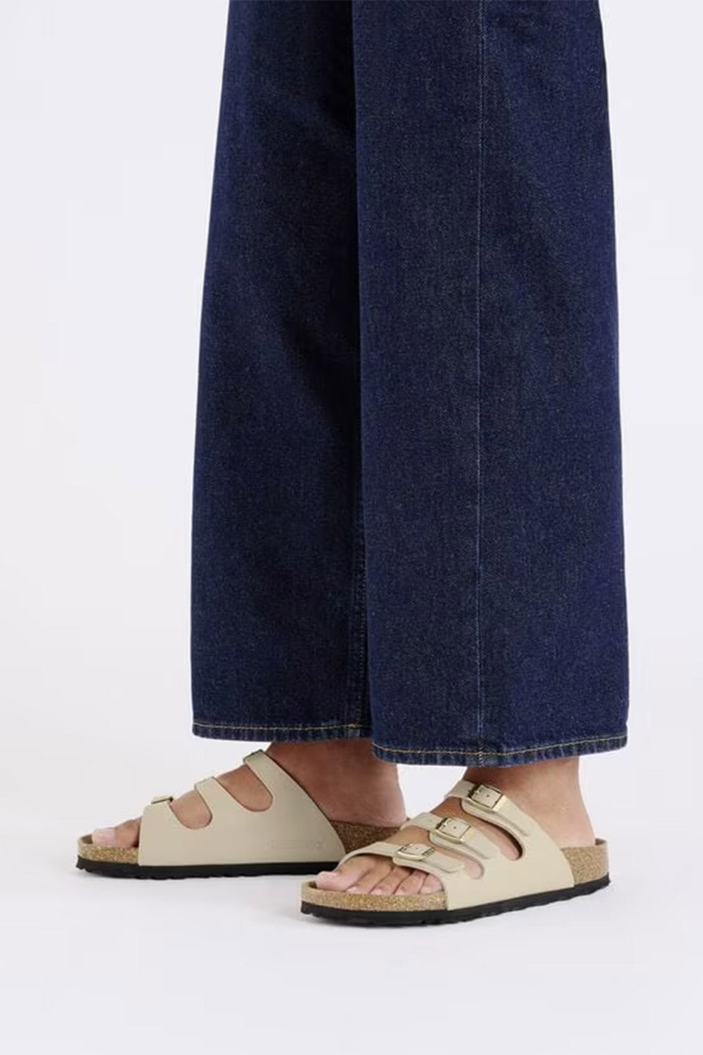 サンダル・ミュール BIRKENSTOCK SS25 FLORIDA CALZATA S (1029480 SANDCASTLE) Sandal woman 1029480 FLORIDA SANDCASTLE BIRKENSTOCK