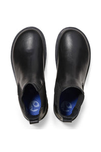 Birkenstock Highwood Slip On Leather Booties for Women in Black