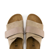 Birkenstock Kyoto Suede Sandals for Men in Taupe 