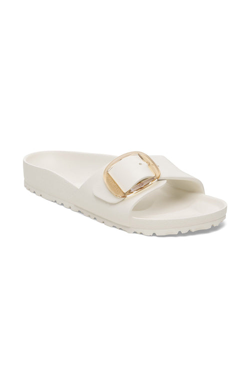 Birkenstock Madrid Big Buckle EVA Sandals for Women in Eggshell 