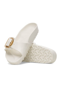 Birkenstock Madrid Big Buckle EVA Sandals for Women in Eggshell 