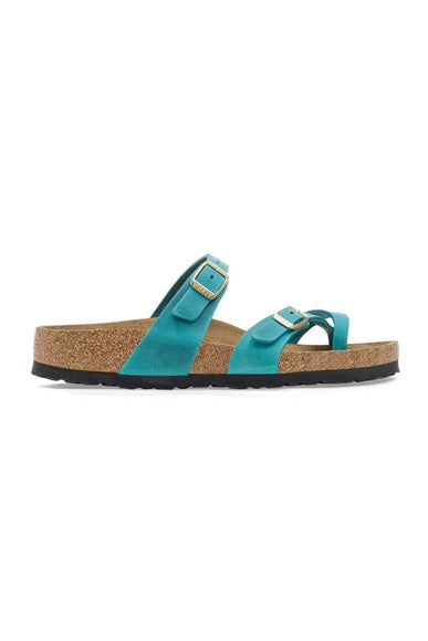 Birkenstock Mayari Oiled Leather Sandals for Women in Biscay Bay