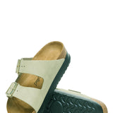 Papillio by Birkenstock Arizona Platform Nubuck Sandals for Women in Eucalyptus