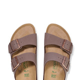 Papillio by Birkenstock Arizona Platform Vegan Birko-Flor Sandals for Women in Mocha