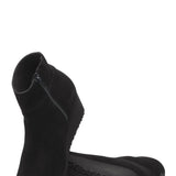 Birkenstock Papillo Ebba Suede Booties for Women in Black