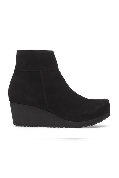 Birkenstock Papillo Ebba Suede Booties for Women in Black