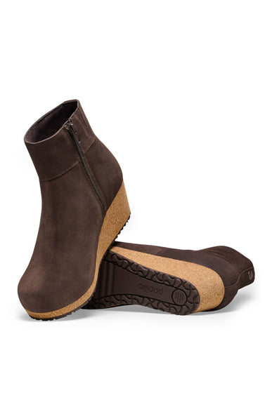 Papillio by Birkenstock Ebba Seude Booties for Women in Dark Brown