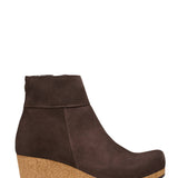 Papillio by Birkenstock Ebba Seude Booties for Women in Dark Brown