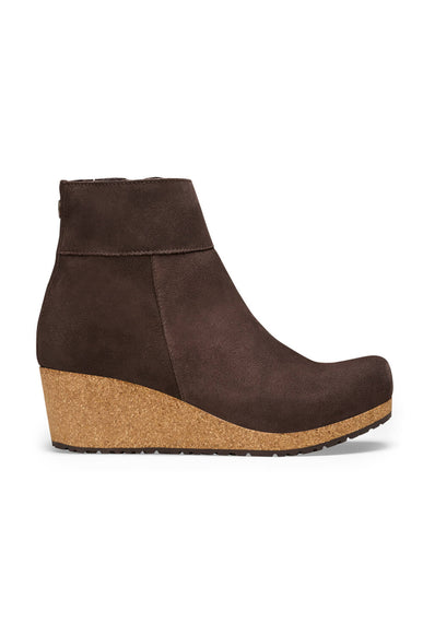 Papillio by Birkenstock Ebba Seude Booties for Women in Dark Brown