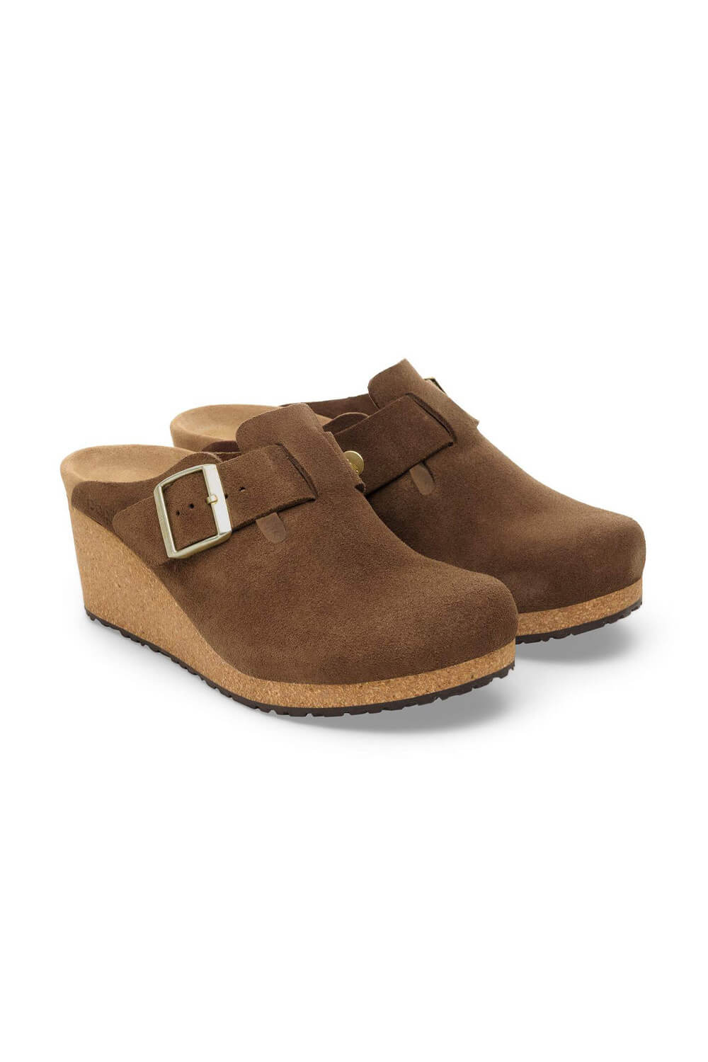 Papillio by Birkenstock Fanny Wedges for Women in Dark Tea