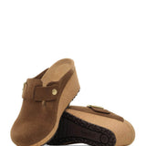 Papillio by Birkenstock Fanny Wedges for Women in Dark Tea