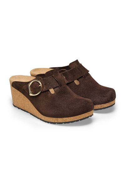 Papillio by Birkenstock Fanny Wedges for Women in Roast Brown