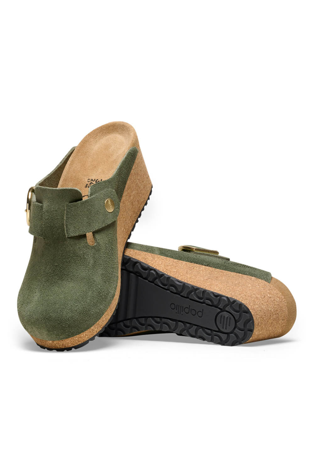 Birkenstock Papillio Arizona Women's Slide Sandals Green Floral Size: 41 /  10 | SidelineSwap